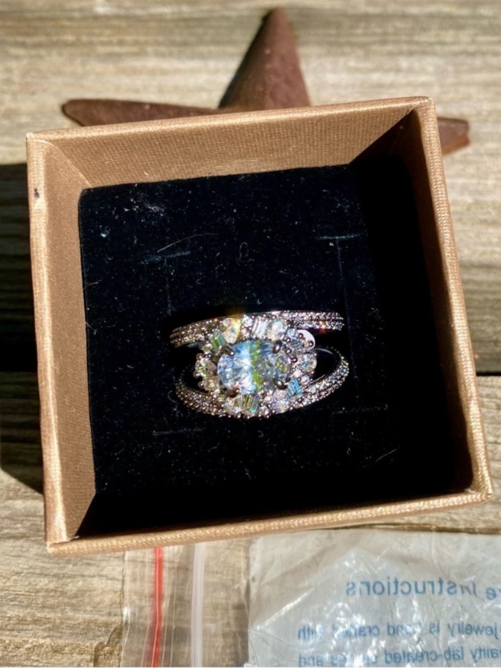 Bomb Party Lumina Size 8 Ring